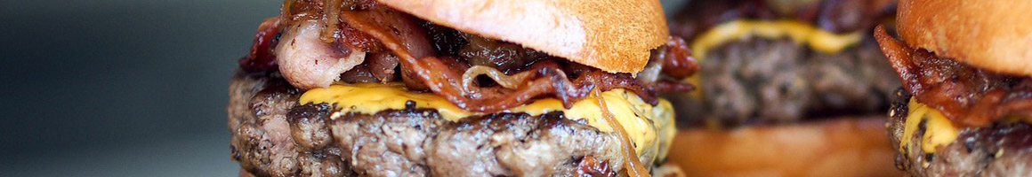Eating Burger at Burger Craze restaurant in Deerfield Beach, FL.